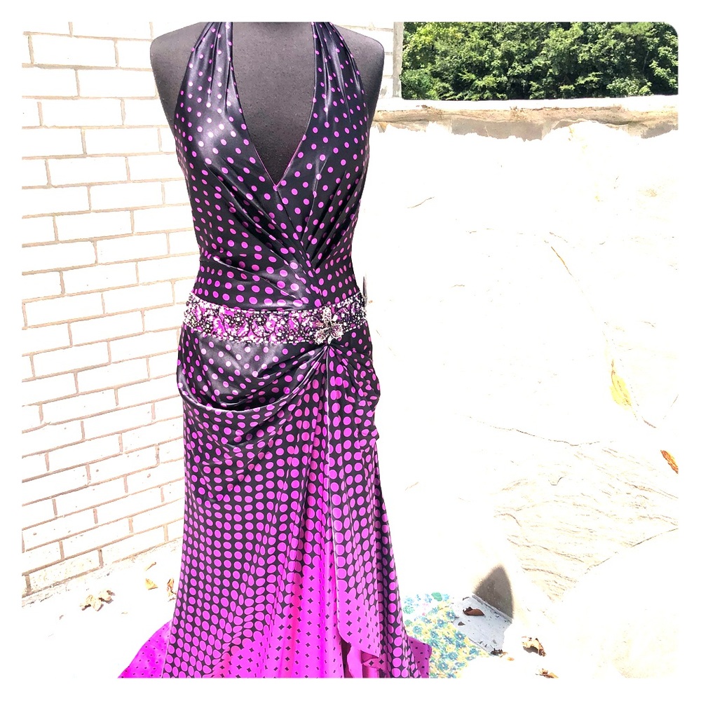 Precious Formals Black Prom Pageant Dress 10